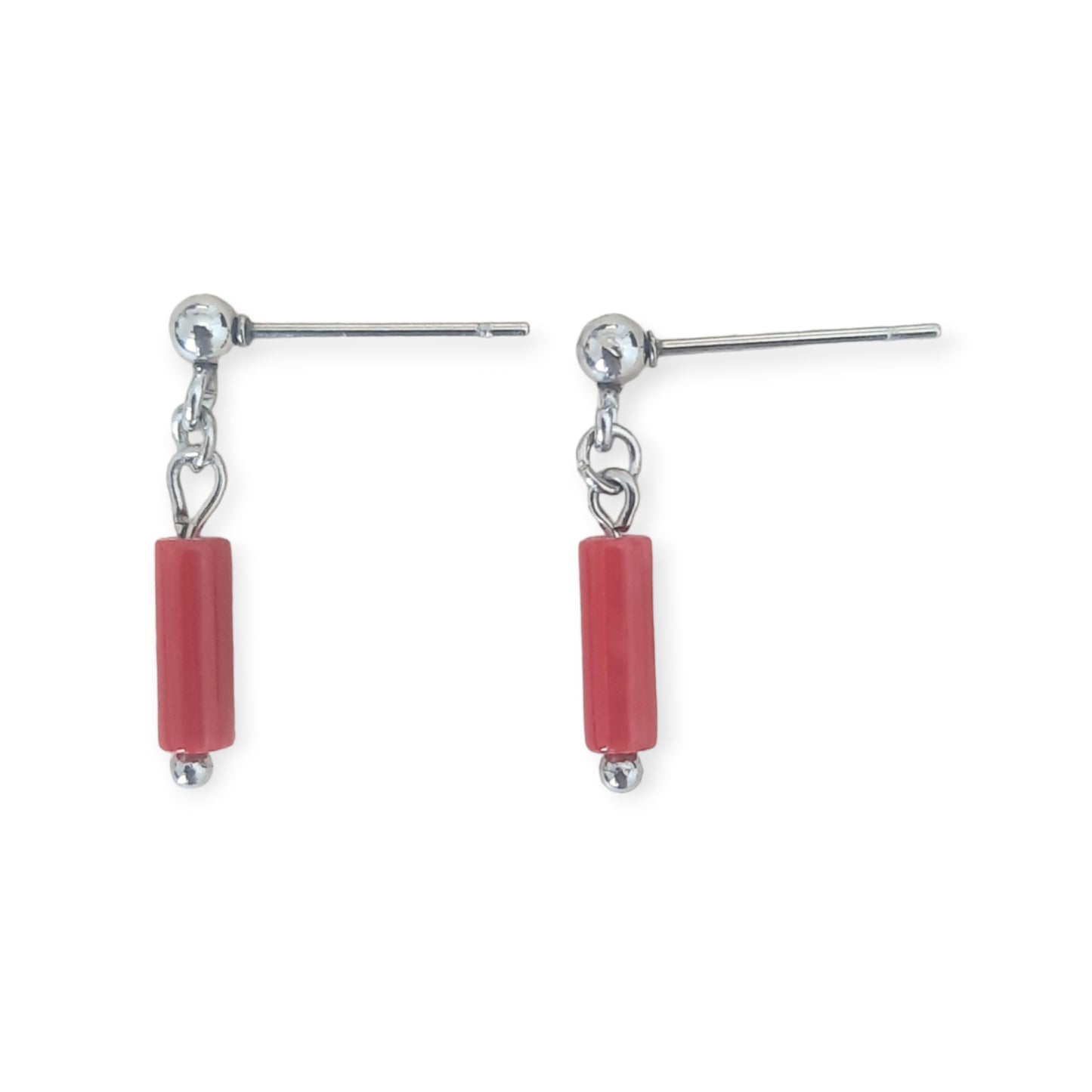 Uhani Red coral