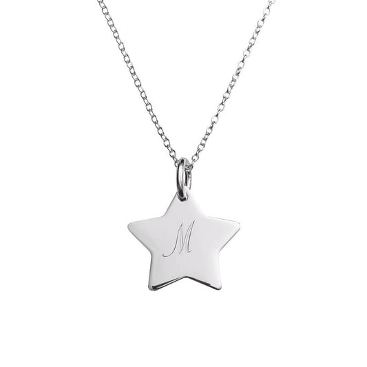 Verižica Mini zvezda s črko