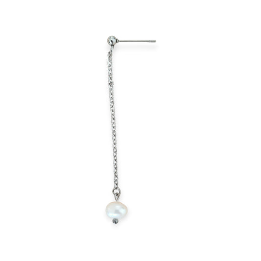 Uhani Long pearls
