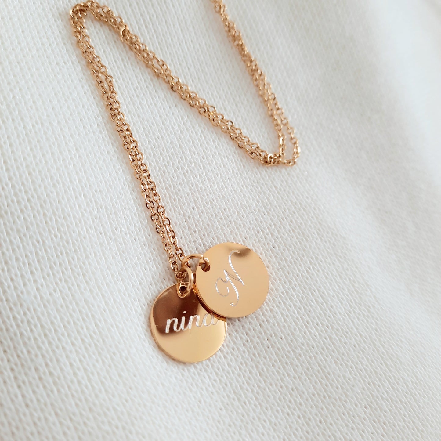 Verižica Medalion z imenom Sia